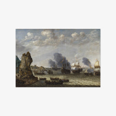 A Battle near a Coast between Spaniards and Disembarking Dutchmen by Abraham Willaerts - thumbnail_0_nf_67672effb7c995d950163fcc