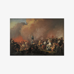 The Battle of Amager 1658 during the Swedish Wars 1657-60 by C.A. Lorentzen - thumbnail_0_nf_67672fa0b7c995d950163fd7