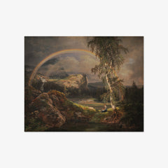 Norwegian Landscape with a Rainbow by J.C. Dahl - thumbnail_0_nf_67672fceb7c995d950163fde