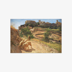 A shepherd boy with his sheep at Cività d'Antino by Joakim Skovgaard - thumbnail_0_nf_67673041b7c995d950163fe9