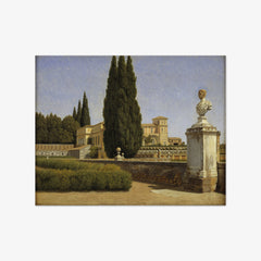 View of the Gardens of the Villa Albani. Rome by C.W. Eckersberg - thumbnail_0_nf_67673094b7c995d950163ffc