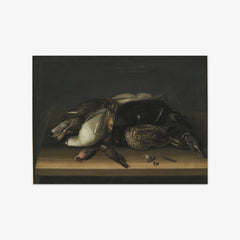 Wildfowl on a Wooden Table by Jacob Biltius - thumbnail_0_nf_67673d01b7c995d950164047