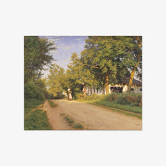 Road through a village by Ludvig Kabell - thumbnail_0_nf_67673d1ab7c995d95016404d