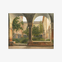 The Cloisters of San Lorenzo fuori le mura in Rome by C.W. Eckersberg - thumbnail_0_nf_67673d2fb7c995d950164050