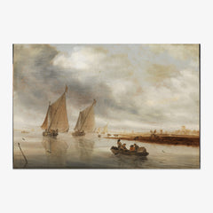 River Scenery by Salomon van Ruysdael - thumbnail_0_nf_67673dc1b7c995d950164061