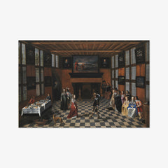 Dancing Party in an Interior by Christoffel Jacobsz van der Laemen - thumbnail_0_nf_67673e13b7c995d950164071