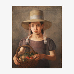 A Girl with Fruits in a Basket by Jørgen Roed - thumbnail_0_nf_67673ef7b7c995d950164092