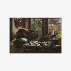 Still Life with Fish by Carl Bloch - thumbnail_0_nf_67673f0bb7c995d950164096