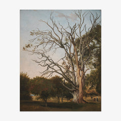 Woodland Scene with a Dead Tree by Hermann Carmiencke - thumbnail_0_nf_67674005b7c995d9501640b4