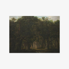 Monument in an Oak Wood by Johann Friedrich Weitsch - thumbnail_0_nf_676746b4b7c995d9501640d4