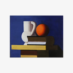 Still Life with White Jar, Orange and Book by Vilhelm Lundstrøm - thumbnail_0_nf_67674731b7c995d9501640dc