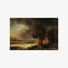 Landscape with the Good Samaritan by Rembrandt van Rijn - thumbnail_0_nf_67674779b7c995d9501640e2