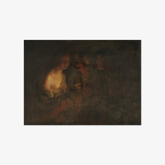Young Woman with a Candlestick, Old Woman and a Violin Player by Gerard van Honthorst - thumbnail_0_nf_676747dbb7c995d9501640e6