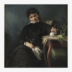 Anna Seekamp, the Artist's Sister by Bertha Wegmann - thumbnail_0_nf_676748ebb7c995d950164102