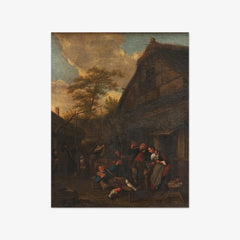 Peasants outside an Inn by Cornelis Dusart - thumbnail_0_nf_6767491fb7c995d950164109