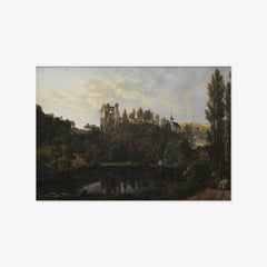 The Castle Ruin at Tharandt by J.C. Dahl - thumbnail_0_nf_67674964b7c995d950164114