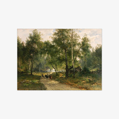 Beneath the Birches. Motif from Mälaren by Edvard Bergh - thumbnail_0_nf_676749c5b7c995d950164126