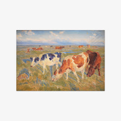 Grazing Cows on the Island of Saltholm by Theodor Philipsen - thumbnail_0_nf_67674a01b7c995d950164130