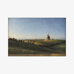 Landscape at Kolding, Jutland, at Sunset by Julius Paulsen - thumbnail_0_nf_67674a29b7c995d950164139