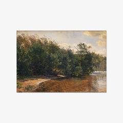 Elm bush by Almind Lake by Janus la Cour - thumbnail_0_nf_67674a4db7c995d950164140