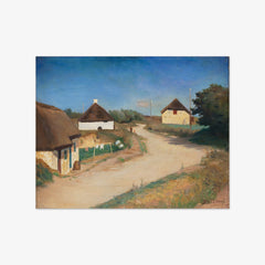 Houses Alongside a Road in Morsø, Jutland by Fridolin Johansen - thumbnail_0_nf_67674a5eb7c995d950164142