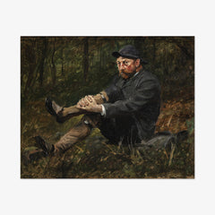 The Architect Thorvald Bindesbøll in a Spruce Forest on Kullen by August Jerndorff - thumbnail_0_nf_67674ac9b7c995d950164152