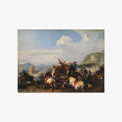 Battle Scene with Turkish Cavalry by Jacques Courtois - thumbnail_0_nf_67674ad6b7c995d950164153