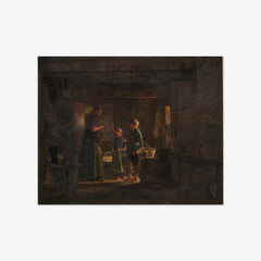 Two kids in a farmhouse kitchen by Frederik Vermehren - thumbnail_0_nf_67674d0db7c995d9501641a1