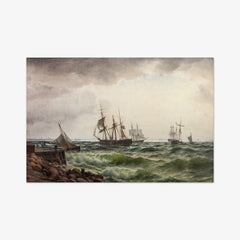 Ships under land after a squall by Carl Neumann - thumbnail_0_nf_67674dbdb7c995d9501641be