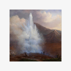 The Eruption of the Great Geyser in Iceland in 1834 by Friedrich Theodore Kloss - thumbnail_0_nf_67674dd6b7c995d9501641c2