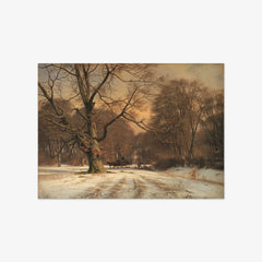 Winter Landscape. Scene from Jægersborg Deer Park by Frederik Rohde - thumbnail_0_nf_67674e72b7c995d9501641cf