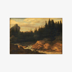 The River in the Pine Forest by Allaert van Everdingen - thumbnail_0_nf_67675099b7c995d950164223