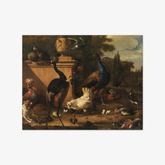 Hen Run at a Manor by Melchior d' Hondecoeter - thumbnail_0_nf_676750c5b7c995d950164228