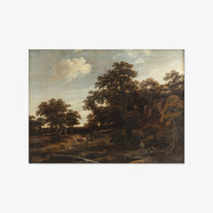 The Edge of the Oak Wood by Cornelis Gerritsz Decker - thumbnail_0_nf_67675168b7c995d950164240