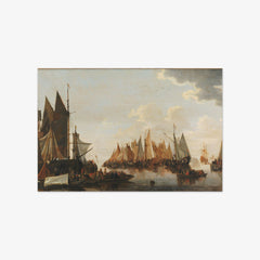 Embarkation of Troops on a Dutch River by Hendrick de Meijer - thumbnail_0_nf_676751c0b7c995d95016424b