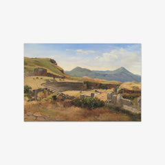 The Ruins of the Antique Theatre at Tusculum, Italy by Thorald Brendstrup - thumbnail_0_nf_6767525ab7c995d950164262