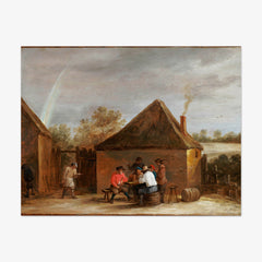 Village Scene by David Teniers II - thumbnail_0_nf_676edeb9e83ae7ff01b299b6