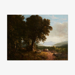 Landscape with Covered Wagon by Asher B. Durand - thumbnail_0_nf_676edf3de83ae7ff01b299c6