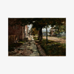 Street in Vernon by T.C. Steele - thumbnail_0_nf_676ee022e83ae7ff01b299df