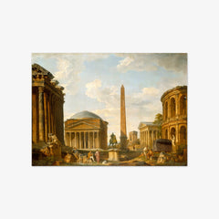 Roman Capriccio: The Pantheon and Other Monuments by Giovanni Paolo Panini - thumbnail_0_nf_676ee07ae83ae7ff01b299ea