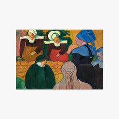 Breton Women at a Wall by Emile Bernard - thumbnail_0_nf_676ee129e83ae7ff01b29a05