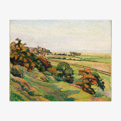 Rye from Cadborough, Sunset by Lucien Pissarro - thumbnail_0_nf_676ee7a7e83ae7ff01b29a34