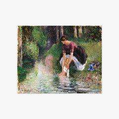 Woman Washing Her Feet in a Brook by Camille Pissarro - thumbnail_0_nf_676ee7d9e83ae7ff01b29a3e