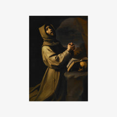 St. Francis in Meditation by Francisco d. Zurbarán - thumbnail_0_nf_676ee881e83ae7ff01b29a5e