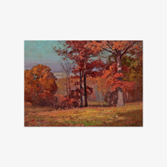 When the Oaks are Red (Brookville Landscape) by T.C. Steele - thumbnail_0_nf_676eea23e83ae7ff01b29aba