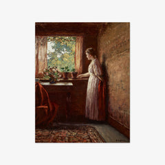 The Girl by the Window by T.C. Steele - thumbnail_0_nf_676eeadae83ae7ff01b29ada