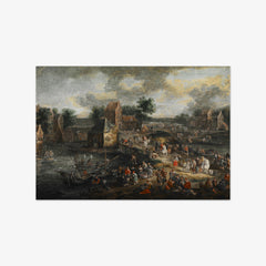 Market Day by Adriaen F. Boudewyns - thumbnail_0_nf_676eeaf6e83ae7ff01b29ae0