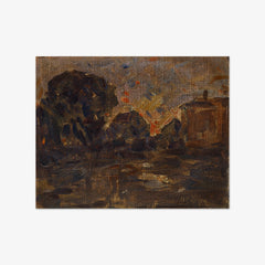 Landscape Sketch: At Twilight by William J. Forsyth - thumbnail_0_nf_676eeb85e83ae7ff01b29b01