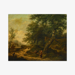 Landscape with Cottage and Travelers by Unknown - thumbnail_0_nf_676eebf1e83ae7ff01b29b17