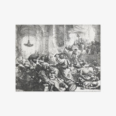 Christ driving the money changers from the Temple by Rembrandt van Rijn - thumbnail_0_nf_6846014e489bc5bada5cf729